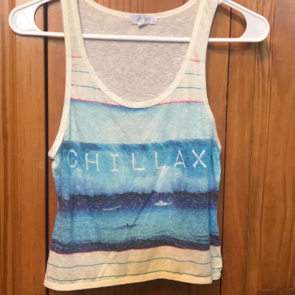 “Chillax” tank